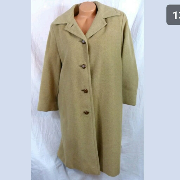 Denise Jackets & Blazers - Denise Originals Medium Long  Camel Hair Coat